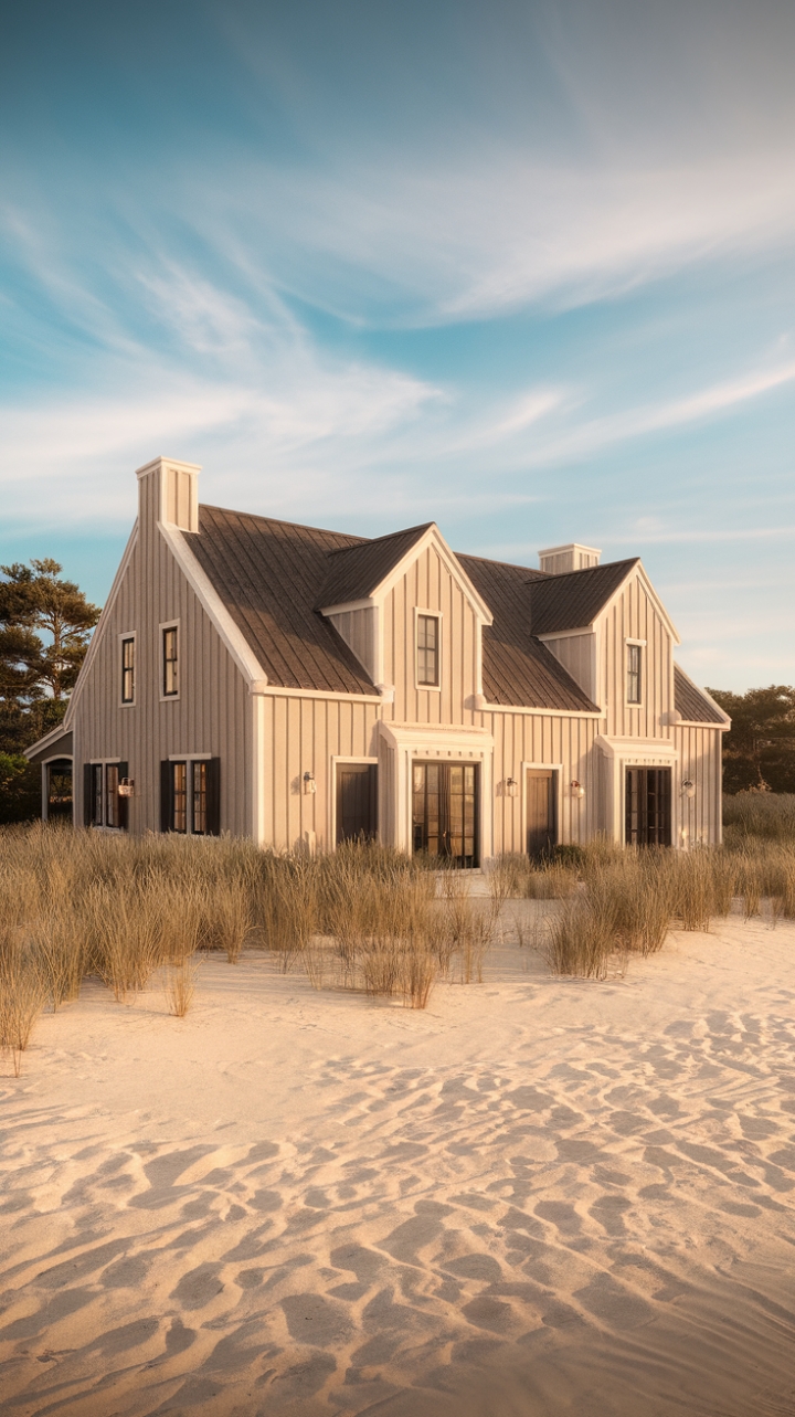 Seaside Serenity: Rustic Meets Contemporary