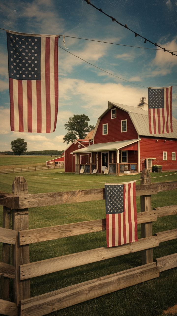 Timeless Americana: A Festive Fourth of July in the Countryside