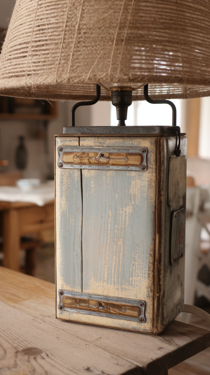 Vintage Charm Lamp for Cozy Cottage Decor