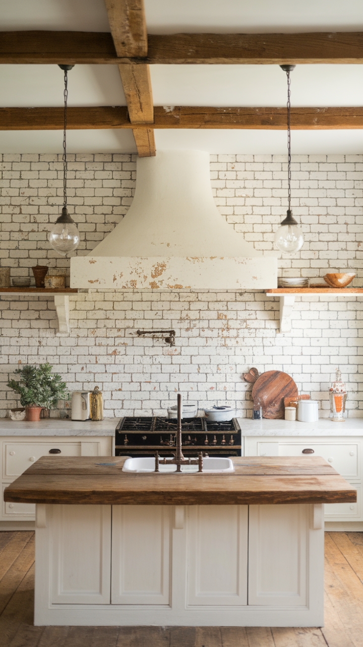 Rustic Charm Shines in Farmhouse Kitchen Design