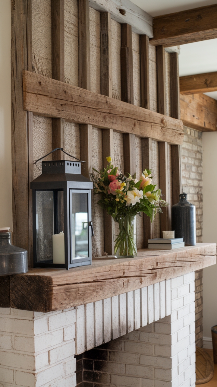 Rustic Elegance: Modern Comfort in a Warm Farmhouse Corner
