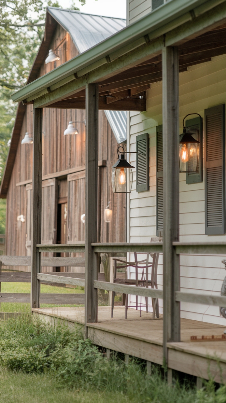 Country Charm: Illuminating a Cozy Farmhouse Retreat