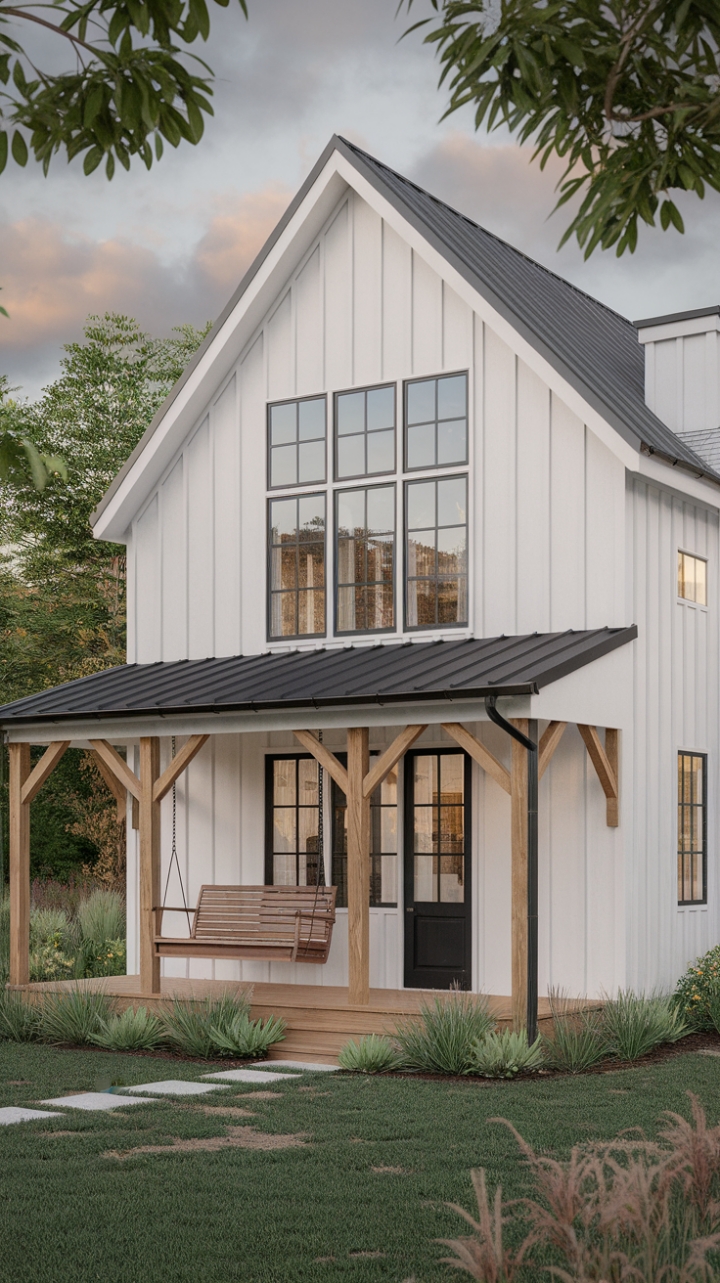 Serene Country Retreat with Contemporary Flair