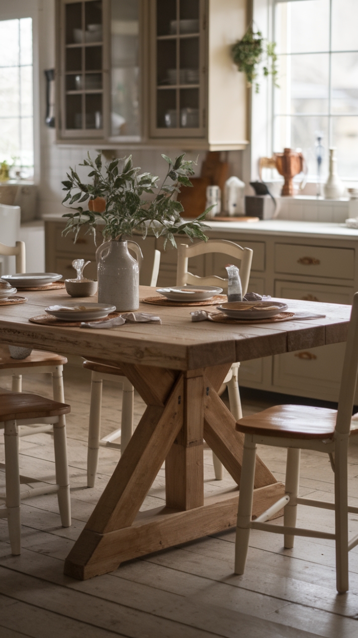 Timeless Trestle Table for Shared Moments