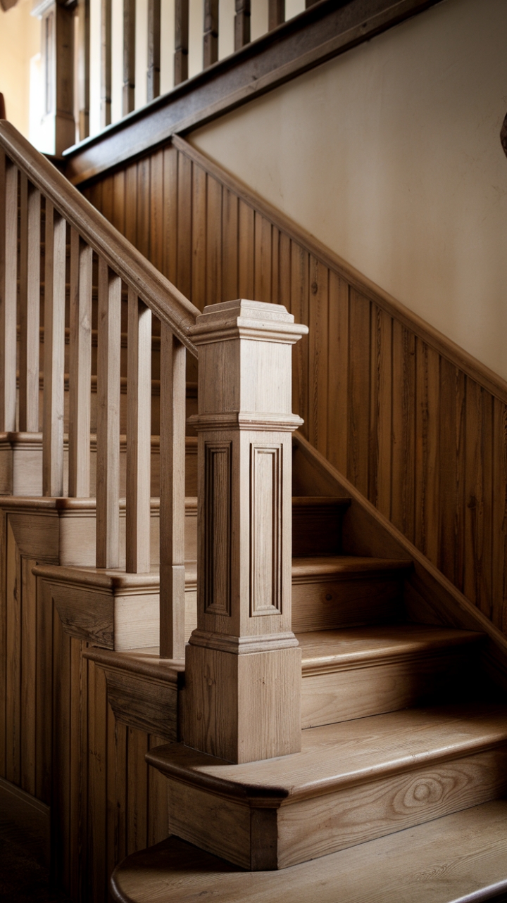 Cozy Charm: Warm Wood and Classic Design