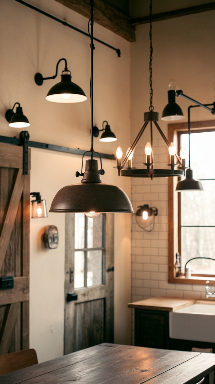 Country Charm: Illuminating Rustic Elegance