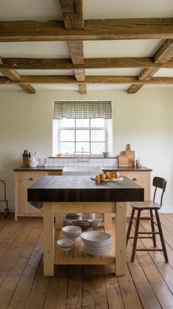 Rustic Elegance: The Centerpiece Island