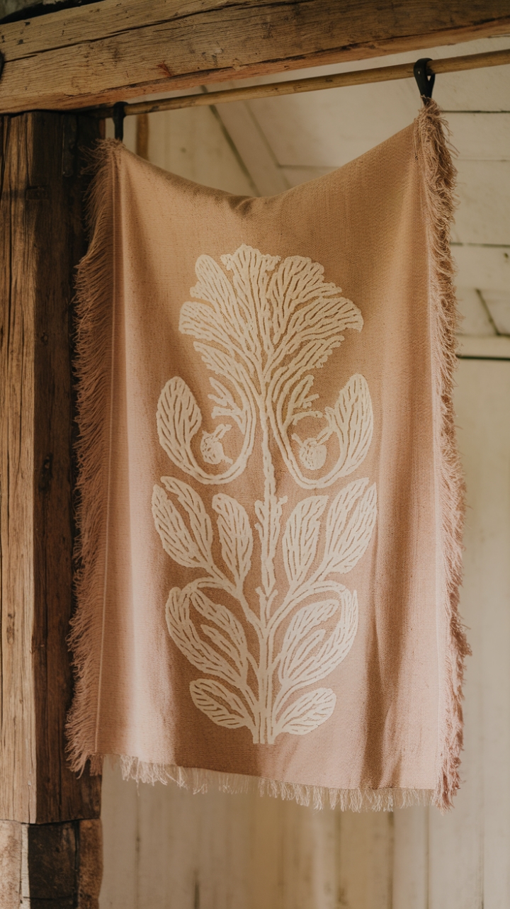 Country Charm Floral Curtain for Cozy Farmhouse Style
