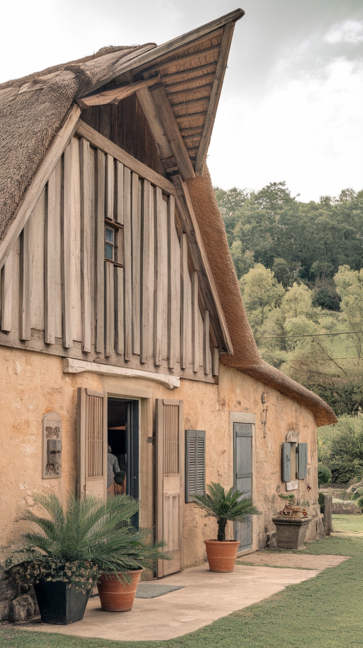 Charming Vintage Farmhouse in Nature’s Embrace