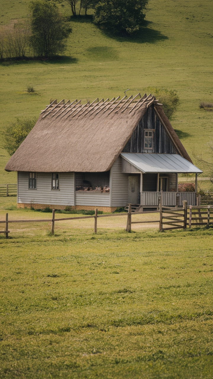 Rustic Elegance: Embrace Simplicity in a Picturesque Farmhouse