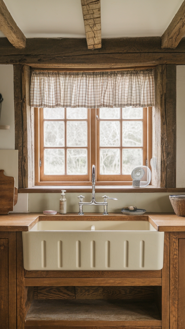 Rustic Elegance: A Classic Kitchen Highlight