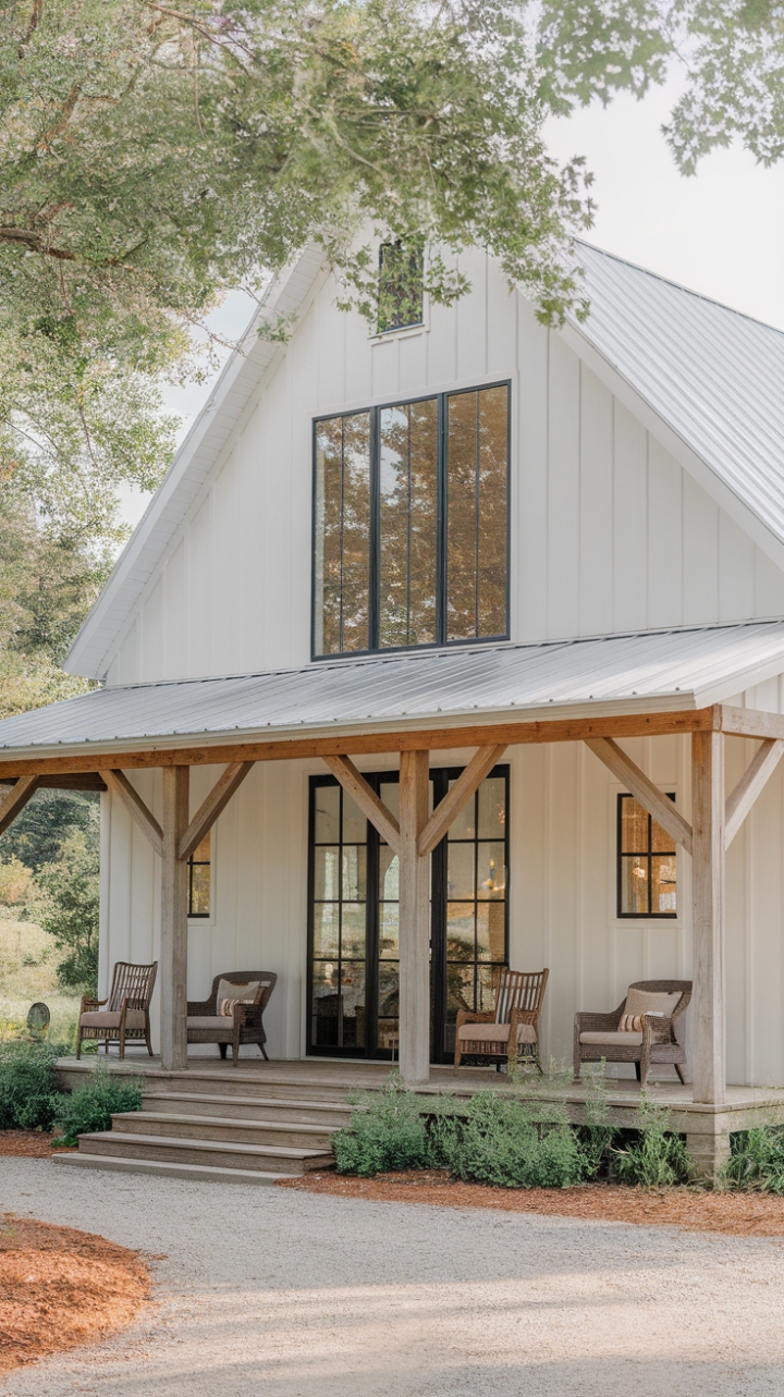 Charming Modern Farmhouse with Rustic Elegance
