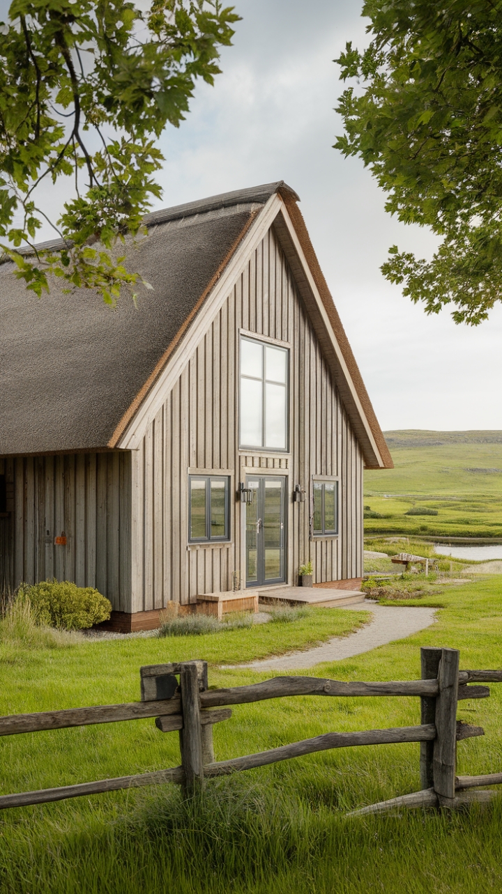 Nordic Farmhouse Elegance: Rustic Charm and Modern Style