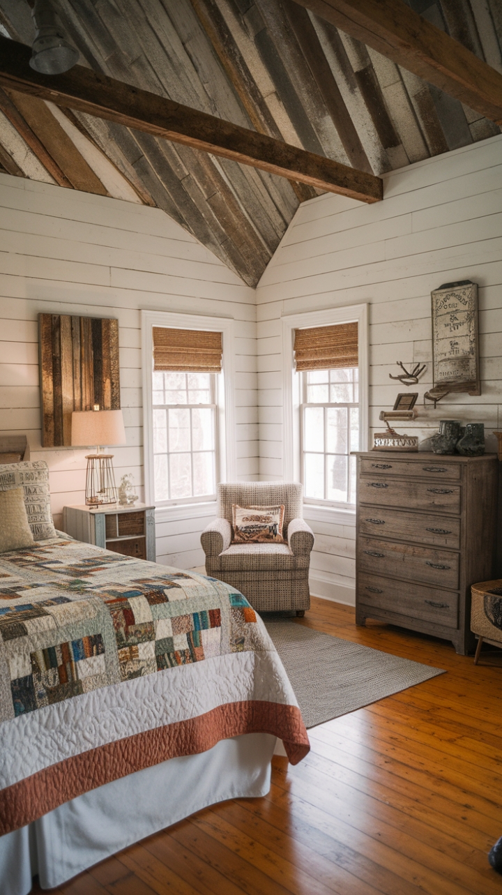 Cozy Charm: A Calming Farmhouse Sanctuary