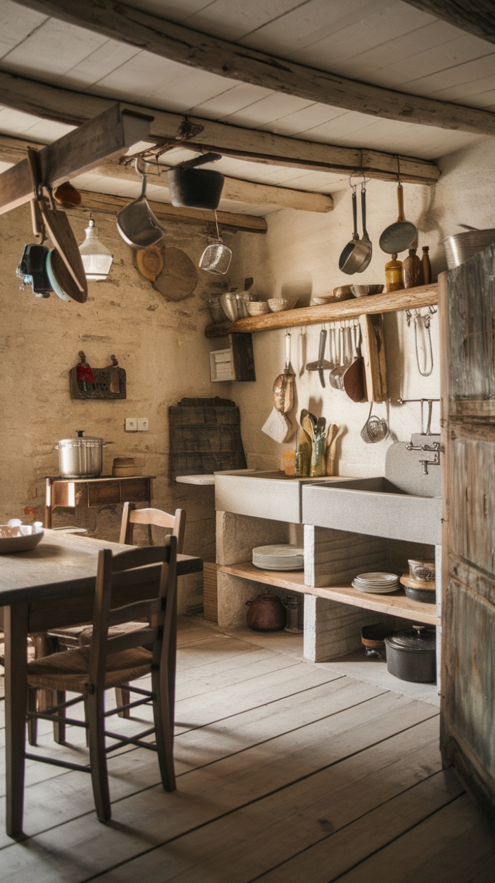 Rustic Elegance: Embracing History and Comfort
