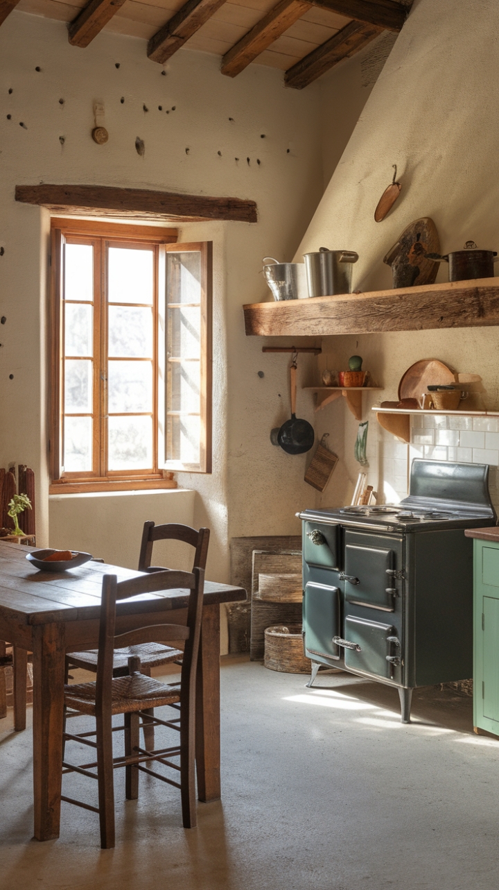 Timeless Warmth in a Cozy Kitchen