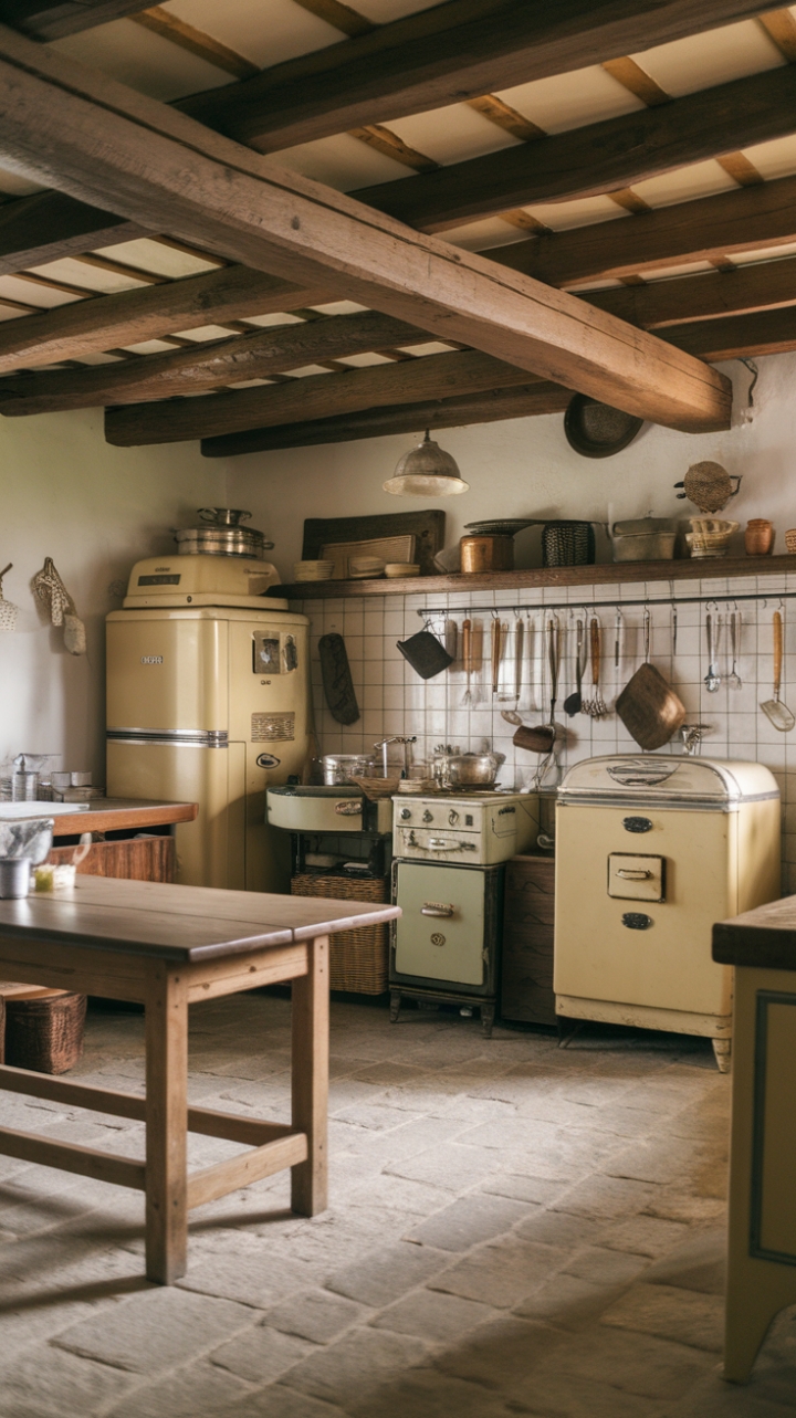 Rustic Charm: A Timeless Farmhouse Kitchen