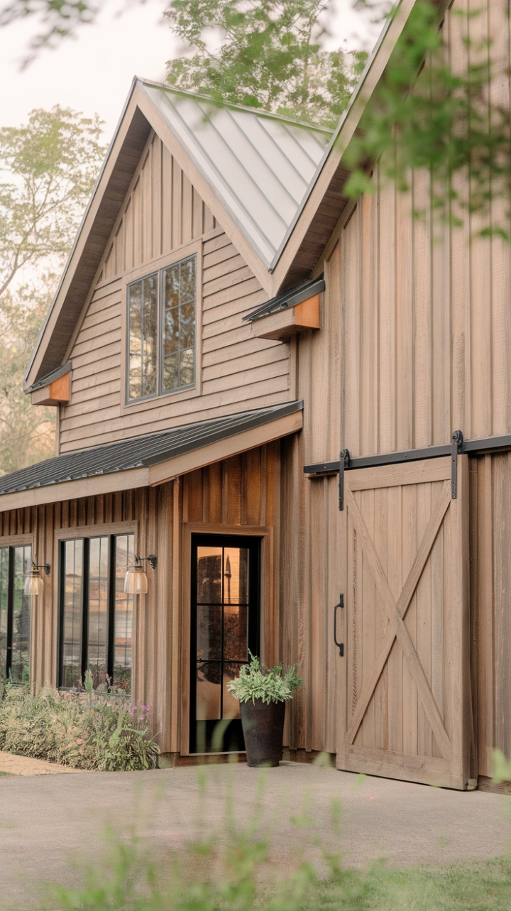 Timeless Charm Meets Modern Elegance in a Contemporary Farmhouse