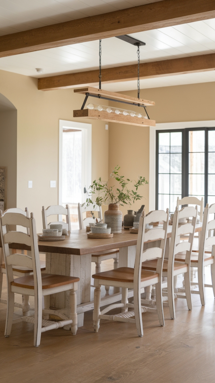A Perfect Fusion of Farmhouse Warmth and Contemporary Style