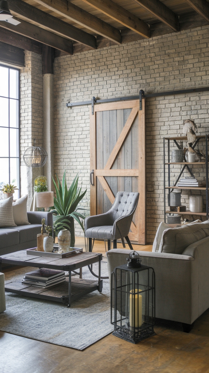 Modern Farmhouse Charm with Reclaimed Materials