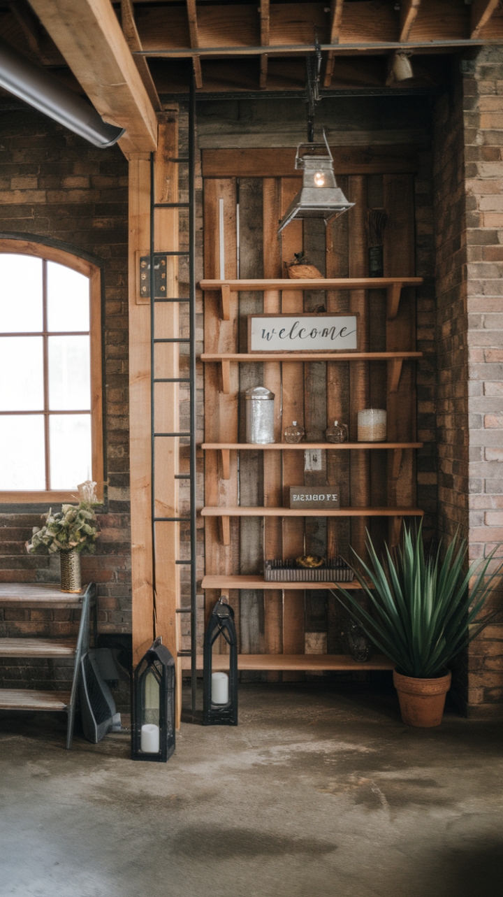 Farmhouse Charm in an Industrial Space