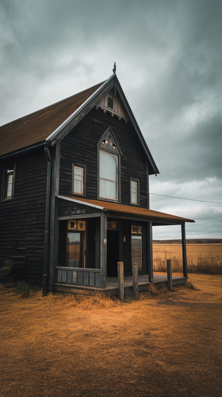 Gothic Farmhouse: A Dark, Mystical Retreat