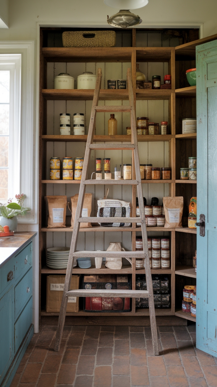 Rustic Charm: A Country Pantry Perfectly Organized