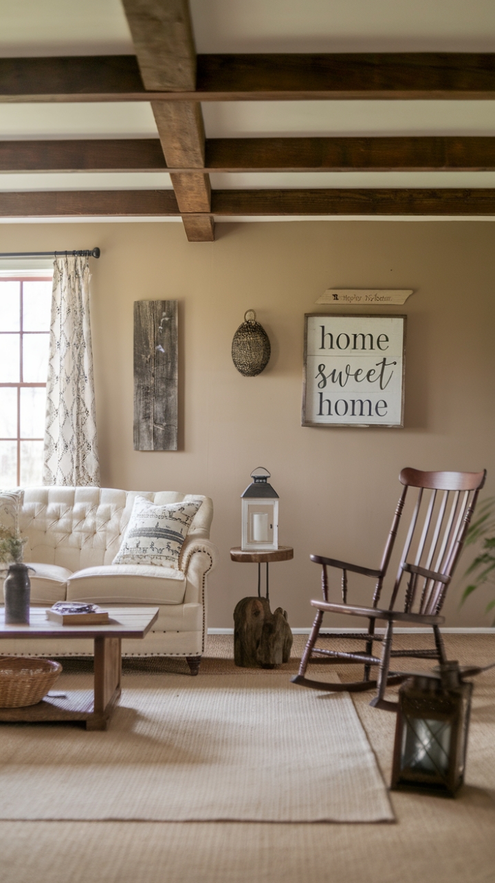 Country Charm: A Cozy Blend of Comfort and Style