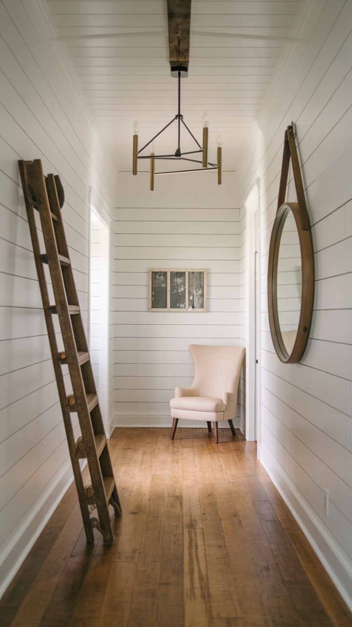A Harmonious Blend of Rustic Textures and Sleek Design