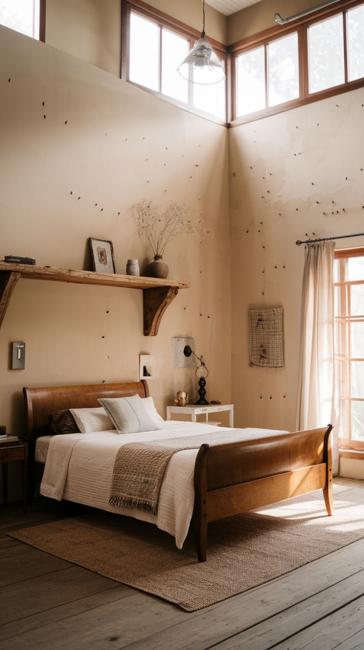 Vintage Charm and Warmth in a Rustic Sanctuary